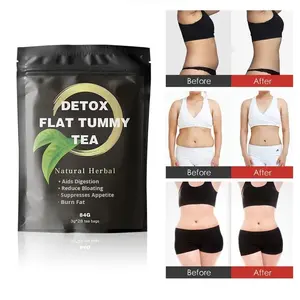 Sachets de thé détoxifiant aux herbes, nettoyage doux, favorise la santé digestive, 84g, emballage sous vide, mélange de plantes naturelles, pour adultes, vente en gros - Product Image 3