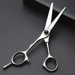 Japanese Stainless Steel Professional Barber <strong>Left</strong> <strong>Hand</strong> <strong>Scissors</strong> - Product Image 2