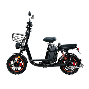 จักรยานบรรทุกไฟฟ้า V3 Pro Max ขนาด 16 นิ้ว 48V 500W โครงอะลูมิเนียม สำหรับบริการส่งอาหารและบริการจัดส่งพัสดุ - Product Image 1