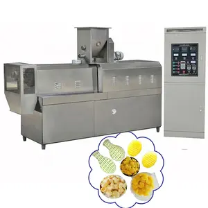 High Quality Automatic Extruded Corn Puff Snack Food Making Machine with stuffing