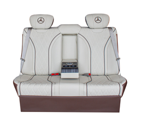 Offre Exceptionnelle : Sièges VIP de Luxe, Banc Arrière Trois Places pour Van ou Autocar, Inclinables en Lit, <span class=keywords><strong>Chaise</strong></span> Électrique avec Écran Tactile - Product Image 1