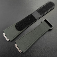 Bracelets de montre en velcro de luxe sur mesure, de qualité supérieure, avec bandes interchangeables importées