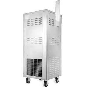 Cho sihao 25L/h máy làm kem Điều kiện Mới 3 hương vị mềm phục vụ cho sữa chua nước trái cây cho trà sữa tự chế công thức mới - Product Image 4