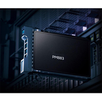 Nouveau SSD interne SATA 3.0 de 960 Go MZ7LH960HAJR-00005 PM883 2,5'' pour serveur, disque SSD à semi-conducteurs, vitesse de lecture de 550 Mo/s, alliage d'aluminium