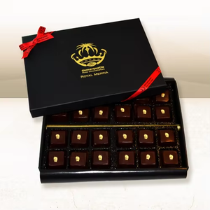 Wiederverwendbare Maßgefertigte Quadratische Starre <span class=keywords><strong>Box</strong></span> Kunstpapier Goldfolie Handgemachte Kosmetik Hautpflege Luxus Schönheit Gesichtscreme Rouge Weihnachten - Product Image 2