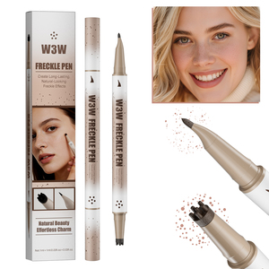 Stylo à taches de rousseur double tête, naturel, longue tenue, imperméable, séchage rapide, pour maquillage du visage, effet tatouage - Product Image 4