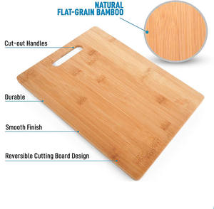 Tagliere di bambù a doppio scopo con gambe regolabili copertura in legno per bruciatore elettrico - Product Image 5