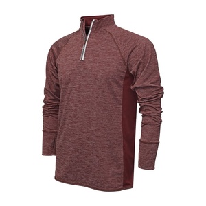 Sweat-shirt en molleton respirant et écologique à manches longues et fermeture éclair quart de tour, coupe régulière, style décontracté pour homme, idéal pour l'hiver – Meilleure vente - Product Image 1