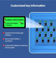 Sistema de Gestión de Llaves Inteligente de Última Generación para Alquiler de Automóviles, Dispensador Automático de Llaves, Software Fácil de Usar, Soporte 24/7, Control