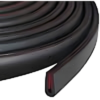 Bande d'étanchéité en caoutchouc silicone EPDM durable et de haute qualité, avec services de découpe et de moulage pour les bords des portes et des fenêtres