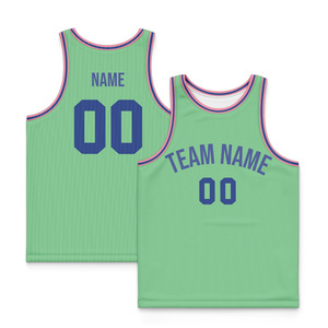 Maillot de basket-ball personnalisé, 100% polyester, maille respirante, séchage rapide, uniforme d'équipe par sublimation, logo personnalisé, nom, numéro - Product Image 2
