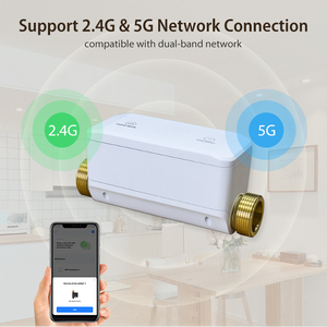 Haozee van nước thông minh Wifi Cảm biến ngắt tự động và máy dò rò rỉ nước Wi-Fi để bảo vệ ngôi nhà của bạn khỏi rò rỉ - Product Image 4