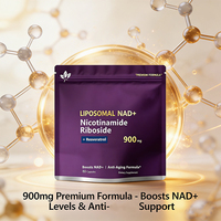 Kapsul Kecantikan Kulit Liposomal NAD+ Nicotinamide Riboside Resveratrol Grosir 2 Kapsul Sehari 24 Bulan untuk Dewasa