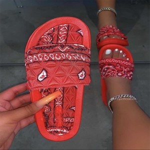 Sandalias de verano casuales de las mujeres de playa 2020 zapatos de Mujer de moda Sandalias Zapatos planos de las señoras - Product Image 3