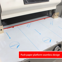 Nouvelle machine à découper le papier électrique WD-4606M, 460 mm/18 pouces, coupe-papier A3/A4, écran tactile de 7 pouces, pour utilisation en usine de fabrication