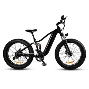 Vélo électrique tout-terrain pour adultes Sea Lion Bike Sea, 26 pouces, 500 W, 48 V, 15,6 Ah, batterie au lithium, moteur sans balais, suspension intégrale, 7 vitesses, freins à disque hydrauliques - Product Image 1