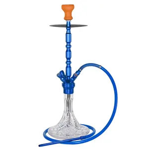 Thiết Kế Mới Bán Hot Cao Cấp Sang Trọng Shisha Hookah Với 4 Ống Chicha Chai Thủy Tinh Nhôm Hookah Shisha