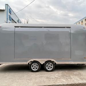 Qingdao Food Trailer Signs Led Fried Chicken Food Trucks y Trailers con cubierta - Product Image 4