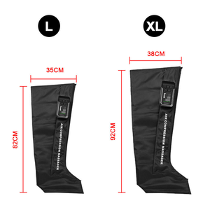 <b>Air</b> Compression Recovery System Leg Compression <b>Boots</b> <b>Air</b> Massager Pressotherapy with Heat - Product Image 6