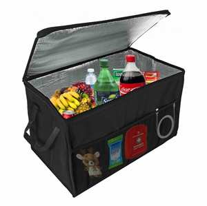 Caja Refrigeradora Extra Grande para Maletero, Solución Aislada y Calefactada para Bebidas y Comida en Vacaciones y Entregas - Product Image 1