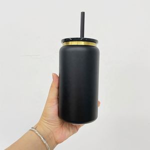 Vasos de Acero Inoxidable de 16 oz con Recubrimiento en Polvo y Baño de Oro para Bebidas Frías, Aptos para Grabado Láser - Product Image 4