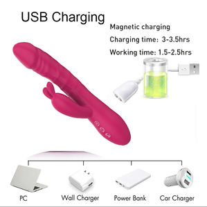 Groothandel 10 Snelheden Trillingen Volwassen Meisje Vibrerende Siliconen Seksspeeltjes Poppen Vrouw Konijn Vibrator Voor Xxx Vidoes - Product Image 4