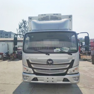 Camión de transporte de pollos Foton 4X2 de 5 toneladas, muy vendido en China, camión mini para aves de corral y ganado. - Product Image 3