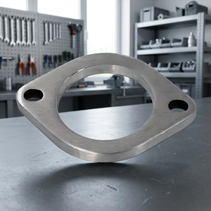 Wholesale Universal 2.0'' 2.5'' 3.0'' ID 2-<b>Bolt</b> 304 Exhaust Flange for Muffler flange Automobile exhaust pipe flange - Product Image 2