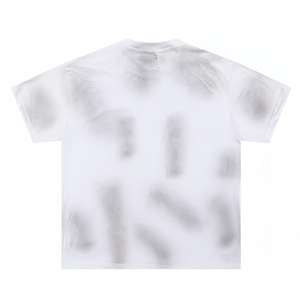 Camiseta de Algodón 320 Gsm para Hombre, con Estampado Gráfico Serigrafiado, Lavado Ácido, Corte Recto y Personalizada, Venta al por Mayor - Product Image 6