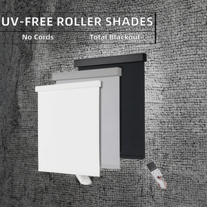 Outdoor 100 Blackout Waterproof Horizontal <strong>Pattern</strong> French Window Ceiling Mount Customizable <strong>Roller</strong> <strong>Blinds</strong> for Commercial Use - Product Image 2