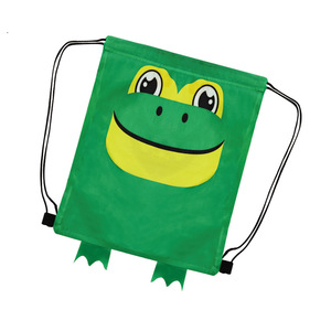 Xuyên biên giới bóng đá lưu trữ túi Polyester ba lô với dây rút đóng cửa siêu Bát Fan hàng hóa bán buôn - Product Image 4