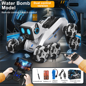 Juguete de Perro Robot con Control Remoto, Ocho Ruedas, Sensor de Gestos Musicales, Material Plástico Resistente, Robot con Sensor y Función de Baile - Product Image 2