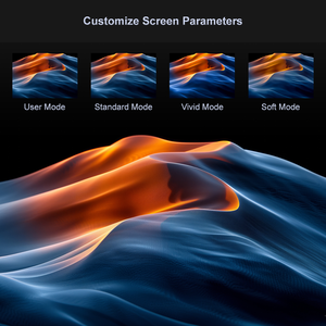 Projecteur Touyinger Q11W Ultra Full HD 4K, entièrement intégré, vidéo WiFi, Android, son haute fidélité, home cinéma, projecteur - Product Image 5