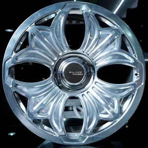 Jantes en alliage chromées en forme de cœur personnalisées de 17, 18, 19, <span class=keywords><strong>20</strong></span>, 21, 22 pouces 5x114.3 5x112 pour Tesla, Bentley, <span class=keywords><strong>Porsche</strong></span>, Mercedes - Product Image 1