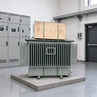 Transformateur de distribution immergé dans l'huile OEM personnalisé 200 kVA, 10 kV à 400 V, triphasé Dyn11 pour alimentation industrielle