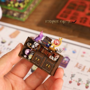 DIY Qixianbao <span class=keywords><strong>Château</strong></span> Étrange en <span class=keywords><strong>Bois</strong></span> 3D – Modèle <span class=keywords><strong>de</strong></span> Puzzle à Assembler Manuellement – Support <span class=keywords><strong>de</strong></span> Livre – 101-500 Pièces – Pour les 14 ans et plus - Product Image 5