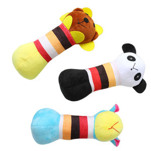 Juguetes de Peluche para Perros de Alta Calidad con Diseño de León y Jirafa, Ecológicos, Estilo de Dibujos Animados, Hechos de Algodón y Plástico - Product Image 1