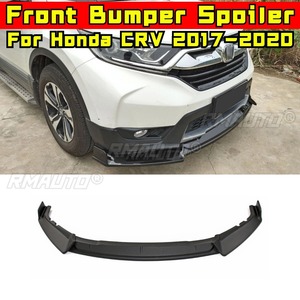 Diffuseur de pare-chocs avant de voiture, spoiler noir brillant, pièce de modification pour Honda CRV 2017-2020, protection de pare-chocs, accessoires de voiture - Product Image 4
