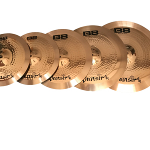 Vanir — cymbales série B8, 14hg + 16Crash + 18Crash + 20Ride, vente directe depuis l'usine - Product Image 1