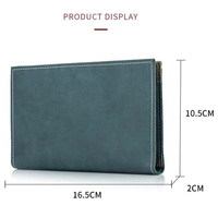 Dompet Paspor Kulit Asli Premium Pemegang Paspor Pemblokir RFID Sampul Organizer Dokumen Perjalanan Pemegang Paspor Keluarga