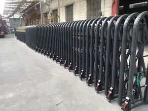 Otomatik bariyer elektrik çiftlik giriş geri çekilebilir sürgülü <span class=keywords><strong>Anti</strong></span> hırsızlık kapısı - Product Image 5