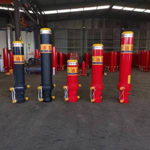 Vérin à double effet avec tige de piston pour l'automatisation industrielle lourde, personnalisation OEM, garantie 1 an D - Product Image 2