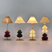 Personnalisé Accueil Festivals Cadeau de Noël Lampe de table sans fil Décoration Hommes Décorations de table de Noël Lampe de bureau