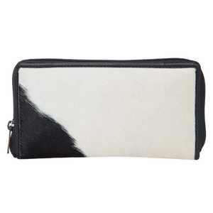 Classic Vintage Style Mens Triple Fold Black Leather <b>Wallet</b> Featuring <b>RFID</b> <b>Blocking</b> Security Coin Pocket and Smooth Polyester - Product Image 1