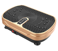 Precio de Fábrica, Plataforma Vibratoria Electromagnética Vertical de ABS, Máquina de Ejercicio con Capacidad de Carga de 150 kg, 150-200 W, Mini Plataforma Vibratoria Portátil