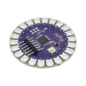 ATMEGA328P LilyPad 328 Micro USB Minuscule Carte Principale Buzzer WS2812 RVB <span class=keywords><strong>CR2032</strong></span> TEMT6000 - Product Image 1