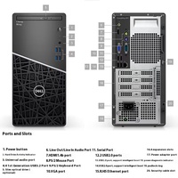 Ordinateur de bureau Dell Chengming 3911, processeur Core I5, avec I5-12500, 8 Go de RAM, 512 Go de SSD, pour le bureau
