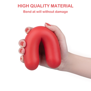 Venta al por mayor de estimulador anal suave, tipo salchicha Butt Plug para principiantes, juguete de masaje sensual para mujeres y parejas Material seguro para el cuerpo - Product Image 2