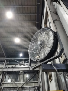 Ventiladores Industriales de Pared de Alta Calidad IP65 de 600 mm para Almacenes Comerciales, Motor de 220 V, Flujo de Aire de 13380 CFM, Garantía de 3 Años, 201 - Product Image 4