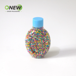 Botella de Plástico Sólido de 55g Personalizada con Chispas de Azúcar, Certificadas Halal, para Decoraciones Comestibles, Empaquetadas - Product Image 1